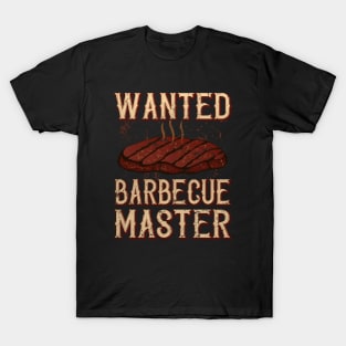 Wanted BBQ Master T-Shirt